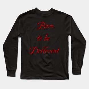 Different, Entrepreneur Long Sleeve T-Shirt